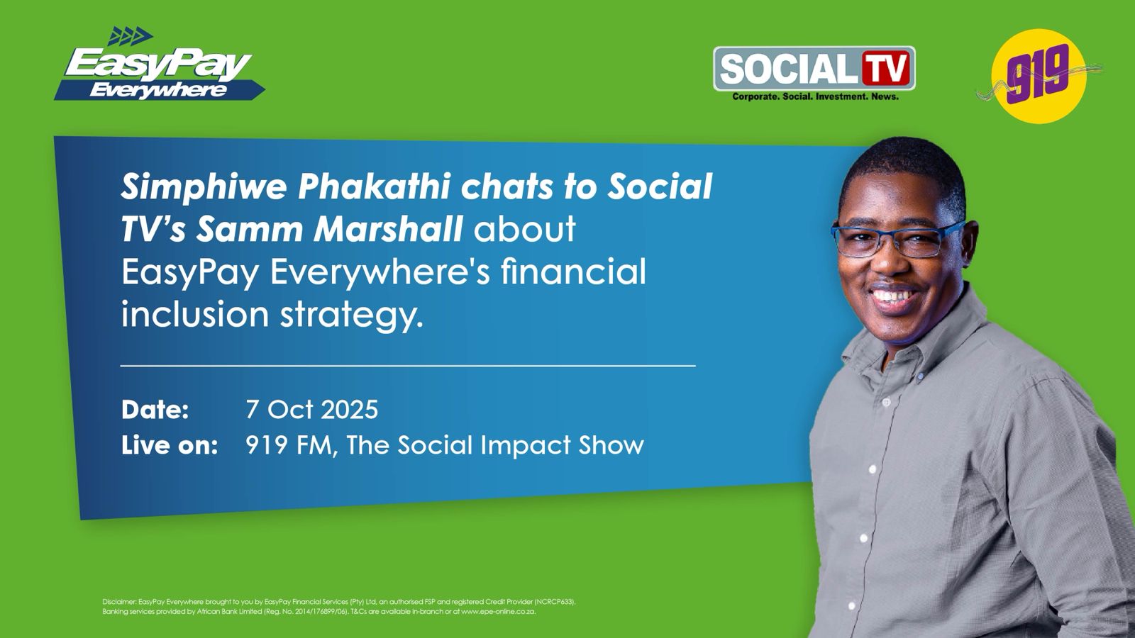 Easypay Live On The Social Impact Show October